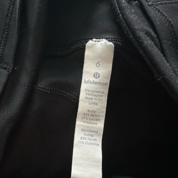 Lululemon cropped Align leggings size 6 - Picture 2 of 4